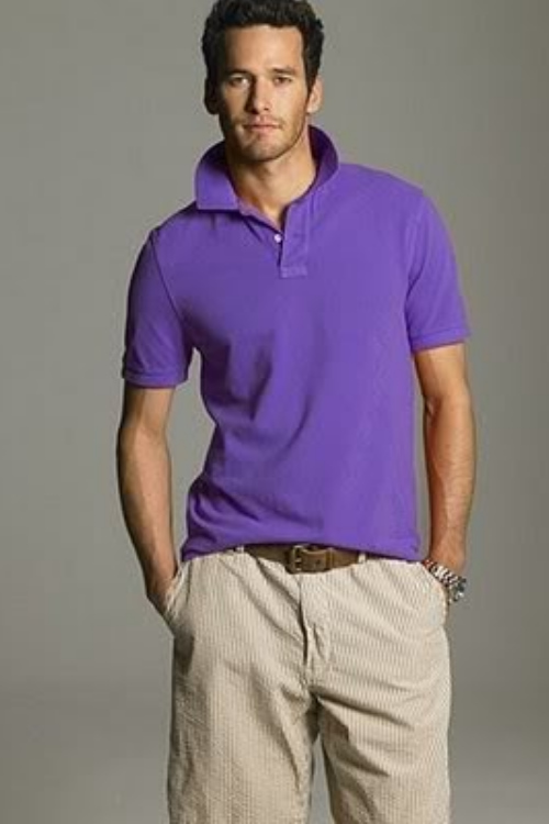 collar polo t shirt