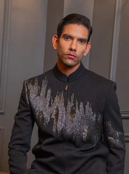 Men's Indo Western Gorgeous Party Wear Sherwani Suit