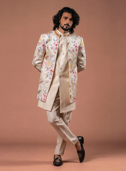 Kalamkari Indo-Western Set