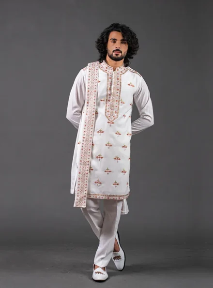 Kashmiri Mirror Kurta Set