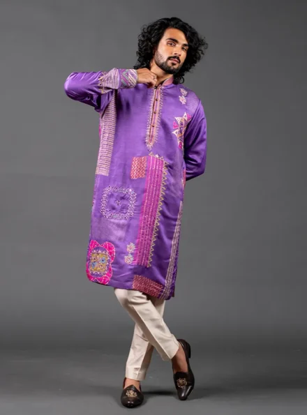 Satin Silk Statement Kurta